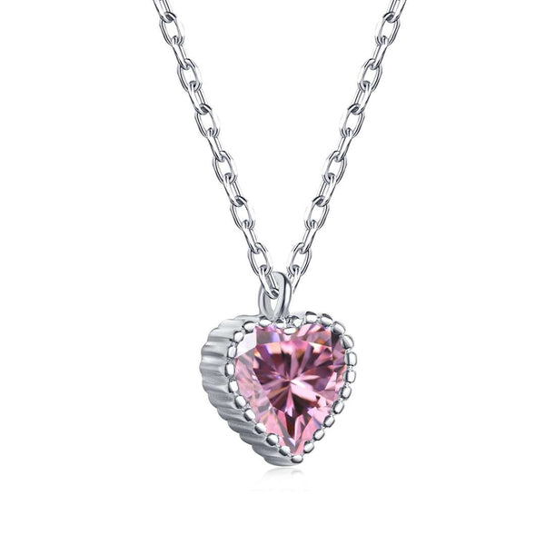 <CHIBA>Ornate Heart Shape Necklace