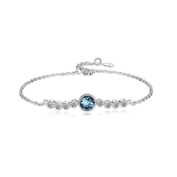 <CHIBA>Luxurious Heart Of The Ocean Bracelet