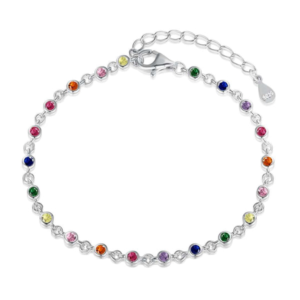 <CHIBA>Colorful Bead Array Bracelet