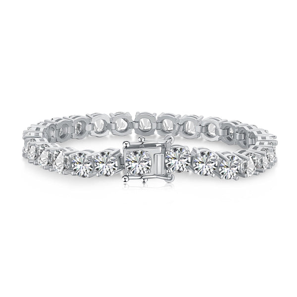 <CHIBA>0.75 Carat Dazzling Round Cut Wedding Bracelet
