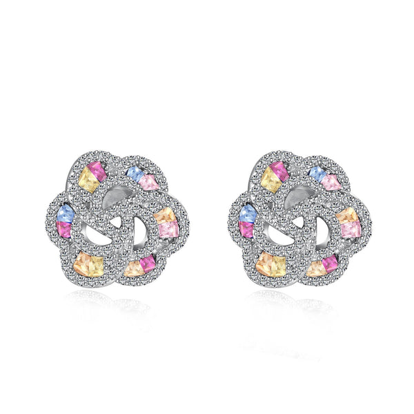 <CHIBA>Exquisite Flower Shape Daily Earrings