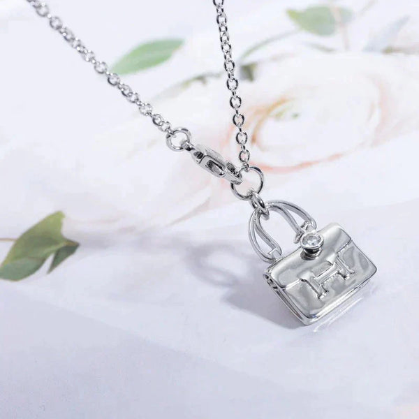 <CHIBA>AMULETTE PEDANT SILVER NECKLACE