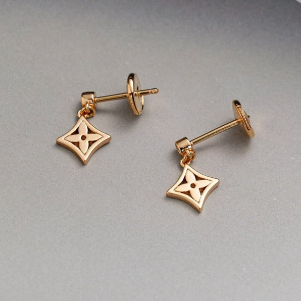 <CHIBA>STAR EARRINGS GOLD