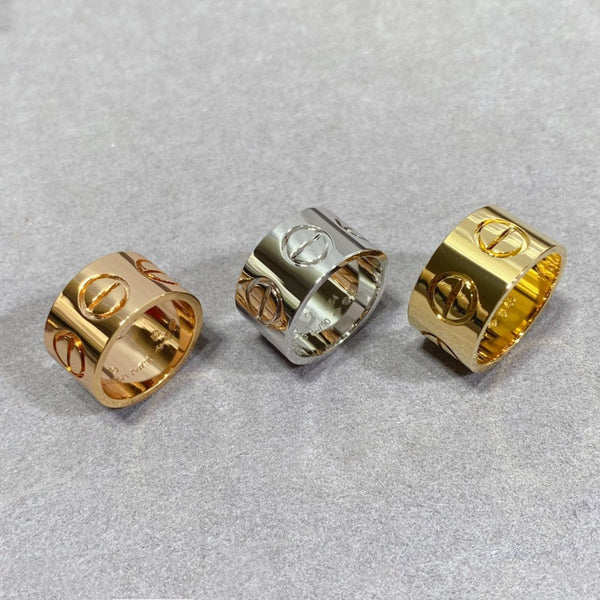 <CHIBA>LOVE 11MM LARGE RING