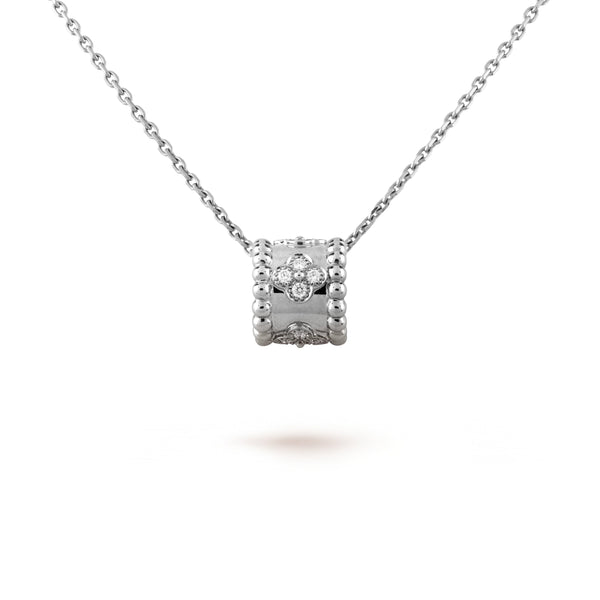 <CHIBA>PERLEE PEDANT SIVLER DIAMOND NECKLACE