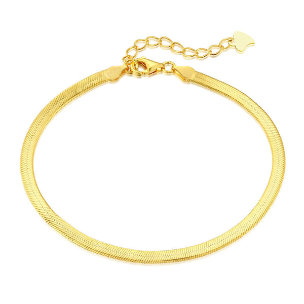 <CHIBA>Flat Snake Bone Chain Blade Necklace