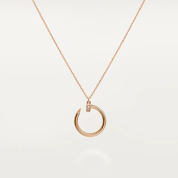 <CHIBA>JUSTE NECKLACE PINK GOLD