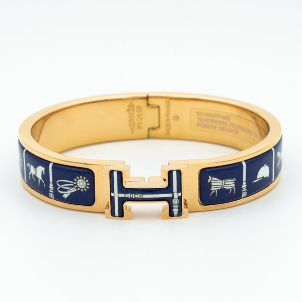 <CHIBA>H BRACELET BLUE CERAMIC