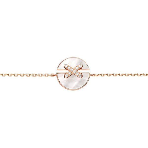 <CHIBA>JEUX DE BRACELET MOP PINK GOLD DIAMONDS