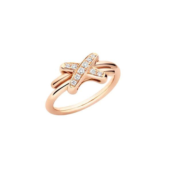 <CHIBA>JEUX DE PINK GOLD DIAMOND RING