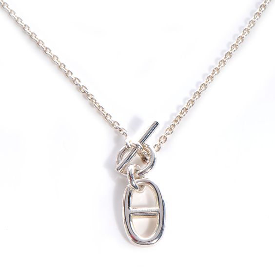 <CHIBA>HM CHAINE D'ANCRE PENDANT NECKLACE STERLING SILVER