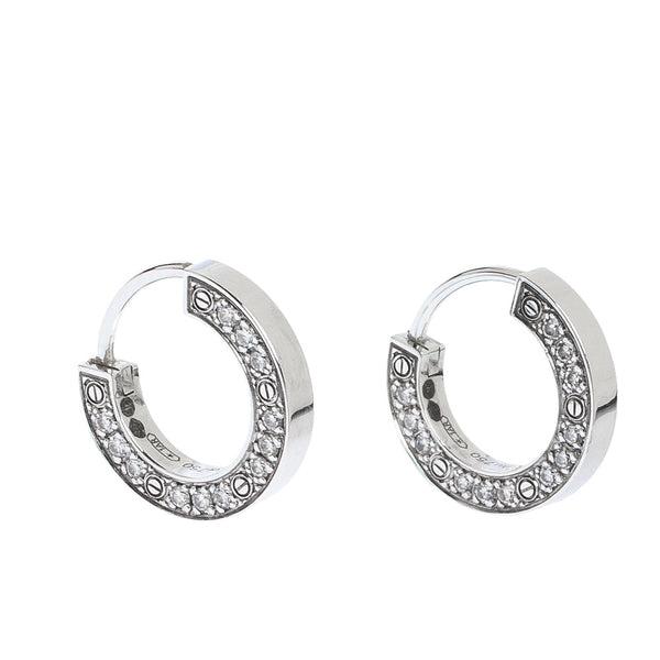 <CHIBA>LOVE DIAMOND EARRINGS