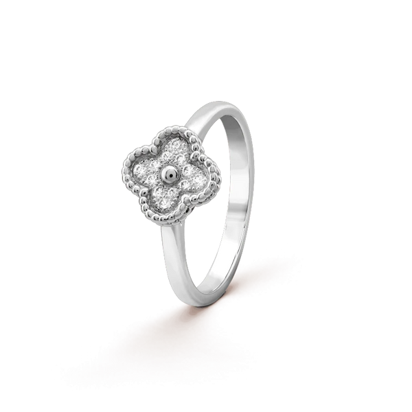 <CHIBA>CLOVER DIAMOND RING